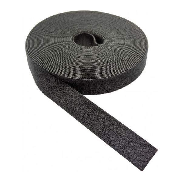 Tecline KBB2B-20 Tecline Klettband Back to Back, schwarz, 20 mm x 10 m Rolle