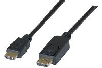 Exertis Connect 128421 DisplayPort 1.2 auf HDMI 1.4 Adapterkabel, Disp
