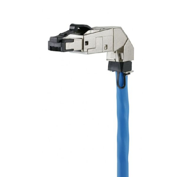 MetzConnect 130E405042-E Metz Connect BTR Modularstecker RJ45, feldkonfektionierbar, Cat.6A ISO/IEC, Kabelabgang variabel (360°)