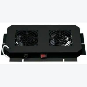 Silence Rack 99PD2WBS Silence Rack 2-fach Dach-/Bodenlüfter für SZB IT Rack / SILENCE RACK mit 1000 mm Tiefe, schwarz RAL 9005