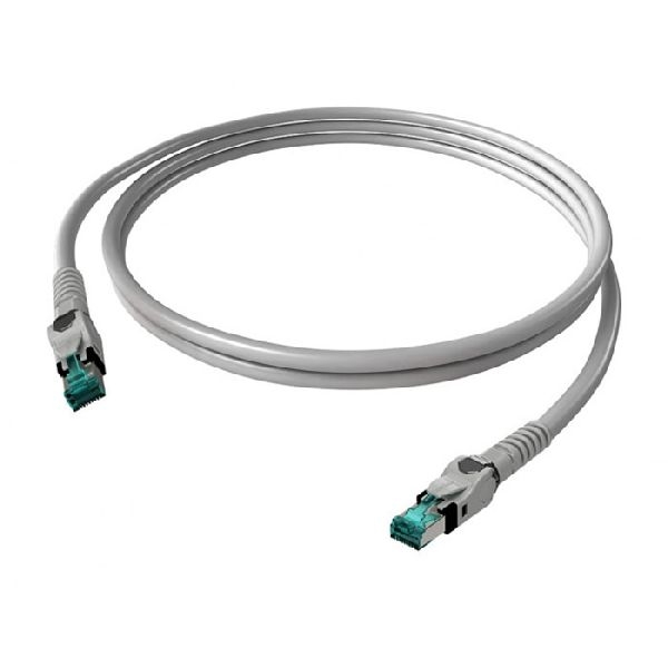 EasyLan CP1OAMSMS0030 EasyLan VarioBoot Patchkabel Cat.6A (ISO/IEC), winkelbar, S/FTP, grau, 3,0 m