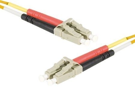 Exertis Connect 392663 LWL Patchkabel HD, 50/125 µm, OM2-Faser, LC Duplex Stecker/Stecker, orange, 3,0 m UPC