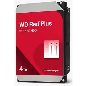 Western Digital WD40EFPX WD Red Plus WD40EFPX, 24/7, NAS, 3,5", SATA III, bis 7.200 U/min, 256 MB, 4 TB Festplatte