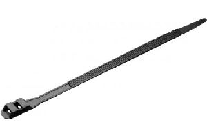 Exertis Connect 620625 Kabelbinder, 180 x 9 mm, Nylon, schwarz, VPE 100 Stück