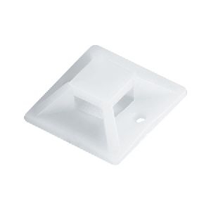 Tecline 690036 Befestigungssockel für Kabelbinder bis 3,6 mm Breite, naturfarben, VE 100 Stück