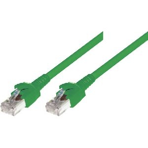 Dätwyler 653580 Dätwyler Patchkabel S/FTP, PiMF, Cat.6A, grün, 20,0 m