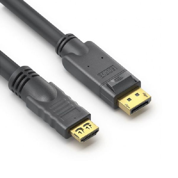 PureLink PI5110-020 PureLink PureInstall High Speed Displayport 1.2 zu HDMI 2.0 Adapterkabel, 4K, DisplayPort St./ HDMI St. A, 2,0 m