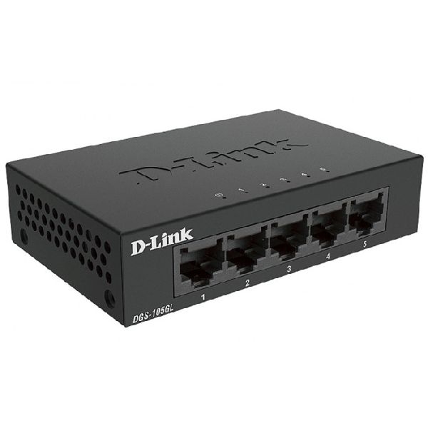 D-Link DGS-105GL/E D-Link 5-Port Gigabit Unmanaged Desktop Switch DGS-105GL/E