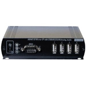 Exertis Connect 51714 KVM Extender Over IP, Empfänger, bis zu 150 m, HDMI / USB