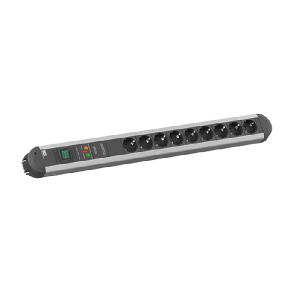 Bachmann 331072 Bachmann Steckdosenleiste "Primo", 9-fach, mit Schalter, Anschlussleitung 1,75 m