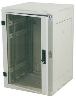 Triton RZA-27-A88-CAX-N1 Triton 19" Netzwerkschrank RZA, 27 HE, 800 x 800 mm, lichtgrau RAL 7035