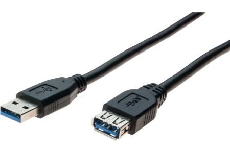 Exertis Connect 532472 USB 3.0 Verlängerungskabel, USB St. A/ USB Bu. A, 5,0 m