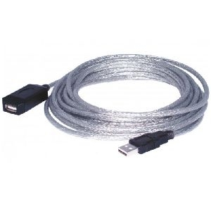 Exertis Connect 151011 Aktives USB 2.0 Verlängerungskabel mit Verstärker, USB St. A/ USB Bu. A, 5,0 m