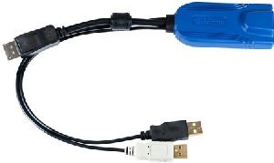 Raritan D2CIM-DVUSB-DP Raritan Computer Interface Modul D2CIM-DVUSB-DP für Virtual Media, Dual USB, Displayport