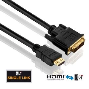 PureLink PI3000-005 PureLink PureInstall HDMI High Speed zu DVI Adapterkabel, 2K, HDMI St. A/ DVI 18+1pol St., 0,5 m
