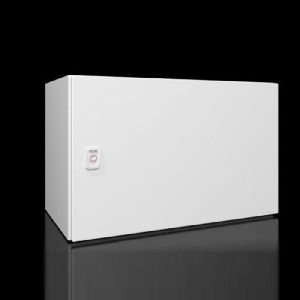 Rittal 7641.350 Rittal 19&quot; AX IT Wandgehäuse, 7 HE, 600 x 350 mm, mit 19&quot; Profilschienen, tiefenvariabel, RAL 7035