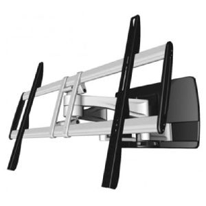 Aavara A8050 Aavara neig- und schwenkbare Wandhalterung A8050, für Flachbildschirme 94 - 165 cm (37" - 62"), bis 85 kg, schwarz / silber