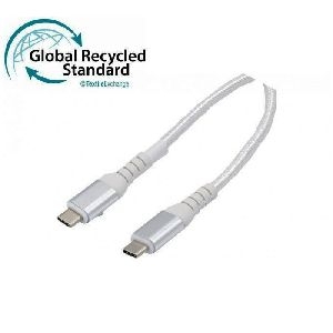 Exertis Connect 532559 Exertis Connect USB 3.2 Gen. 2 Kabel, bis 100 Watt, USB St. C / USB St. C, GRS, weiß, 2,0 m