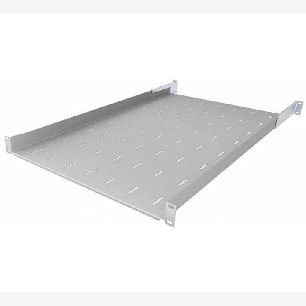 Silence Rack 90ITB19FB750G Silence Rack 19" Fachboden für Netzwerkschränke, Festeinbau, Tiefe 750 mm, 40 kg, lichtgrau RAL 7035