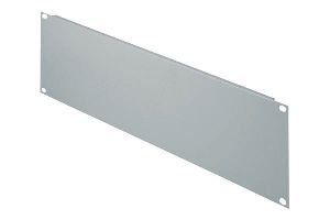 Triton RAC-ZP-X04-A1 Triton 19" Blindplatte, 3 HE, Stahlblech, hellgrau RAL 7035